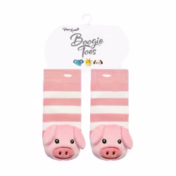 Rosie Pink Pig, Boogie Toes Rattle Socks - Thumbnail 3