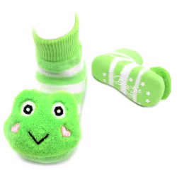 Green Frog Boogie Toes Rattle Socks - Thumbnail 1