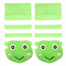 Green Frog Boogie Toes Rattle Socks - Thumbnail 2