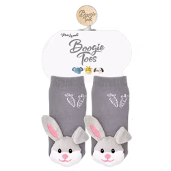 Bunny Boogie Toes Rattle Socks - Thumbnail 3