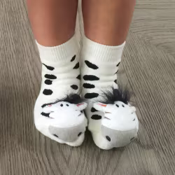 Zebra Boogie Toes Rattle Socks - Thumbnail 2