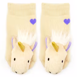 Golden Unicorn Boogie Toes Rattle Socks - Thumbnail 5