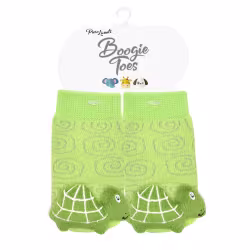 Green Turtle CLASSIC Boogie Toes Rattle Socks - Thumbnail 2