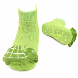 Green Turtle CLASSIC Boogie Toes Rattle Socks - Thumbnail 1