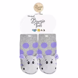 Happy Hippo Boogie Toes Rattle Socks - Thumbnail 3