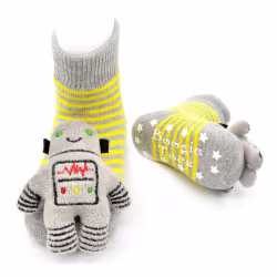 My First Robot Boogie Toes Rattle Socks - Thumbnail 1