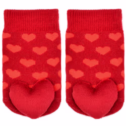 Baby Love Heart Boogie Toes Rattle Socks - Thumbnail 4