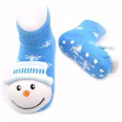 Snowman Christmas Boogie Toes Rattle Socks - Thumbnail 1