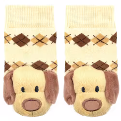 Brown Dog Boogie Toes Rattle Socks - Thumbnail 5
