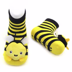 Bumblebee Boogie Toes Rattle Socks - Thumbnail 1