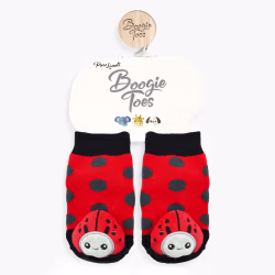 Ladybug Boogie Toes Rattle Socks - Thumbnail 4