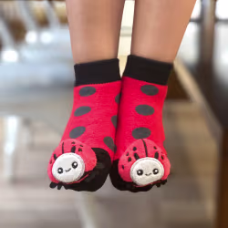 Ladybug Boogie Toes Rattle Socks - Thumbnail 2