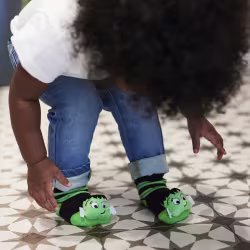 Frankenstein Halloween Boogie Toes Rattle Socks - Thumbnail 5