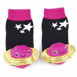 Pink Planet Boogie Toes Rattle Socks - Thumbnail 2