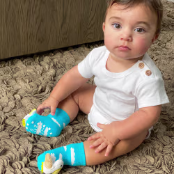 Baby Pelican Boogie Toes Rattle Socks - Thumbnail 4