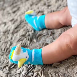 Baby Pelican Boogie Toes Rattle Socks - Thumbnail 3