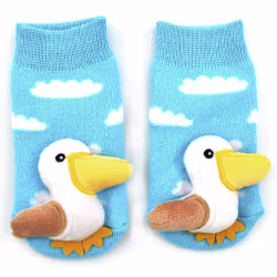 Baby Pelican Boogie Toes Rattle Socks - Thumbnail 5