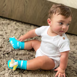 Baby Pelican Boogie Toes Rattle Socks - Thumbnail 2