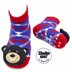 Black Bear - Boogie Toes Rattle Socks - Thumbnail 1