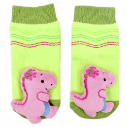 Pink T-Rex - Boogie Toes Rattle Socks - Thumbnail 2