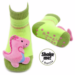 Pink T-Rex - Boogie Toes Rattle Socks - Thumbnail 1