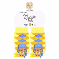 Yellow Mermaid - Boogie Toes Rattle Socks - Thumbnail 3