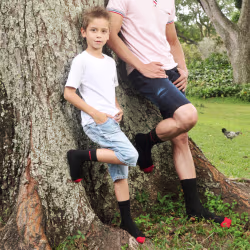 2 pair Sidekicks Master/Apprentice, Daddy and Me Socks Set - Thumbnail 2