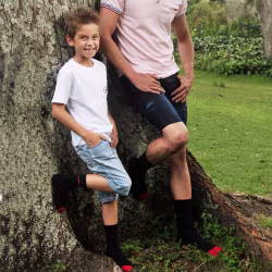 2 pair Sidekicks Master/Apprentice, Daddy and Me Socks Set - Thumbnail 3