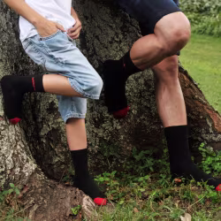 2 pair Sidekicks Master/Apprentice, Daddy and Me Socks Set - Thumbnail 4