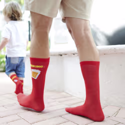 2 pair Sidekicks Drinking Buddies, Daddy and Me Socks Set - Thumbnail 4