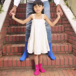 2 pair Sidekicks Boss / Real Boss, Daddy and Me Socks Set - Thumbnail 5