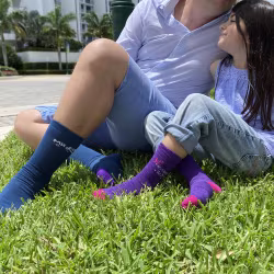 2 pair Sidekicks, Mr Fix It, Daddy and Me Socks Set - Thumbnail 3