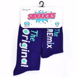 2-pair Sidekicks Original Remix - Daddy & Me Socks Set - Thumbnail 5