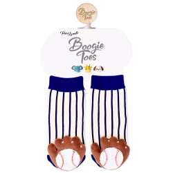 Baseball Mitt, 2-Pc Boogie Toes & Tight Baby Gift Set (6-18m) - Thumbnail 3