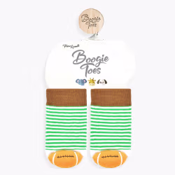 Football, 2-Pc Boogie Toes & Tight Baby Gift Set (6-18m) - Thumbnail 4