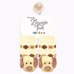 Brown Dog, 2-Pc Boogie Toes & Tight Baby Gift Set (6-18m) - Thumbnail 4