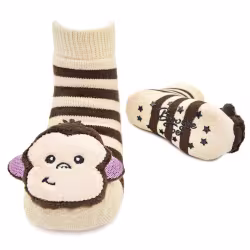 Monkey Boy, 2-Pc Boogie Toes & Tight Baby Gift Set (6-18m) - Thumbnail 4
