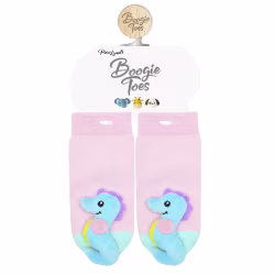 Seahorse, 2-Pc Boogie Toes & Tight Baby Gift Set (6-18m) - Thumbnail 2
