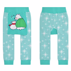 Polar Bear, 2-Pc Boogie Toes & Tight Baby Gift Set (6-18m) - Thumbnail 4
