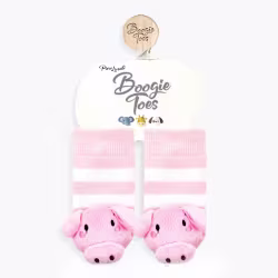 Pink Pig, 3-Pc Boogie Toes, Tight & Tee Baby Premium Gift Set - Thumbnail 10