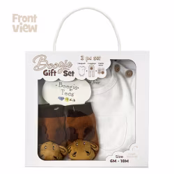 Moose, 3-Pc Boogie Toes, Tight & Tee Baby Premium Gift Set - Thumbnail 7