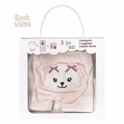 Toy Puppy, 3-Pc Boogie Toes, Tight & Tee Baby Premium Gift Set - Thumbnail 8