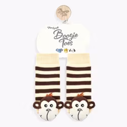 Banana Monkey, 3-Pc Boogie Toes, Tight & Tee Baby Premium Gift Set - Thumbnail 5
