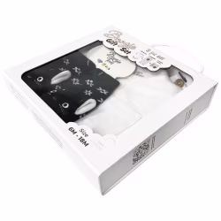 Scaredy Cat, 3-Pc Boogie Toes, Tight & Tee Baby Premium Gift Set - Thumbnail 5