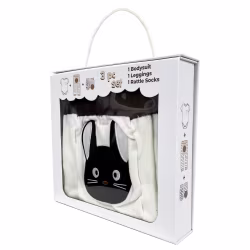 Scaredy Cat, 3-Pc Boogie Toes, Tight & Tee Baby Premium Gift Set - Thumbnail 4