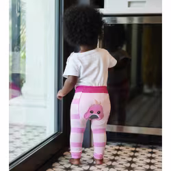 Pink Flamingo, 3-Pc Boogie Toes, Tight & Tee Baby Premium Gift Set - Thumbnail 10