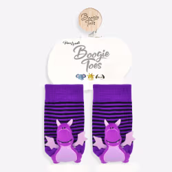 Purple Dragon, 3-Pc Boogie Toes, Tight & Tee Baby Premium Gift Set - Thumbnail 10