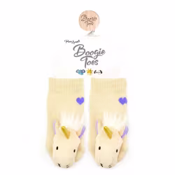 Golden Unicorn, 3-Pc Boogie Toes, Tight & Tee Baby Premium Gift Set - Thumbnail 9