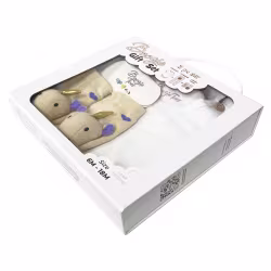 Golden Unicorn, 3-Pc Boogie Toes, Tight & Tee Baby Premium Gift Set - Thumbnail 3