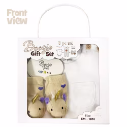 Golden Unicorn, 3-Pc Boogie Toes, Tight & Tee Baby Premium Gift Set - Thumbnail 5